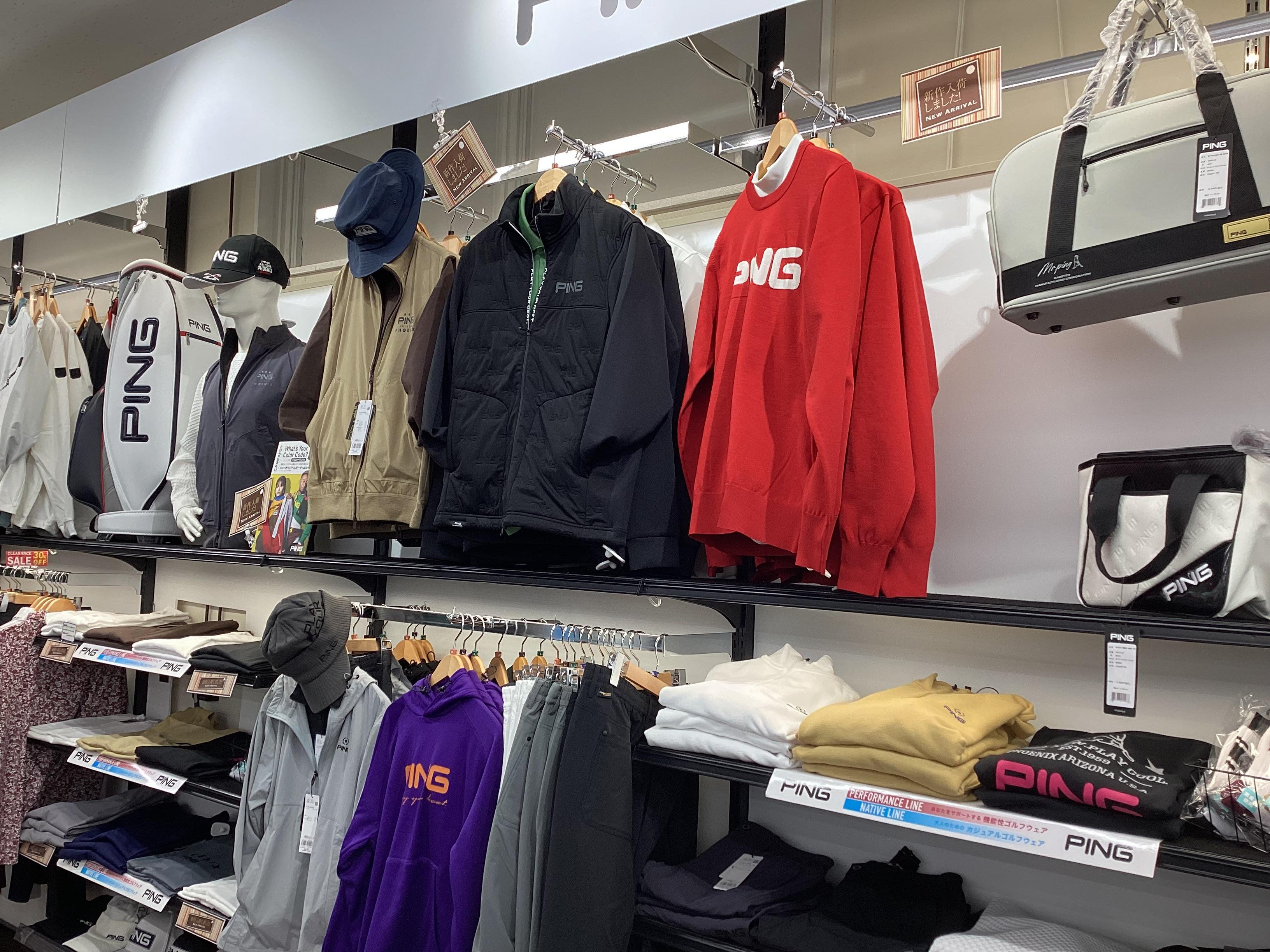 新作ウェア続々入荷｜ヴィクトリアゴルフ米沢店｜ゴルフのことなら東京